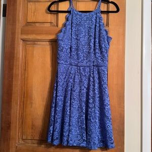 Beautiful blue lace dress! Perfect for school dances